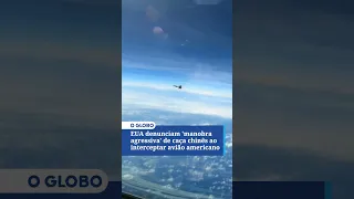 EUA denunciam 'manobra agressiva' de caça chinês ao interceptar avião americano de vigilância