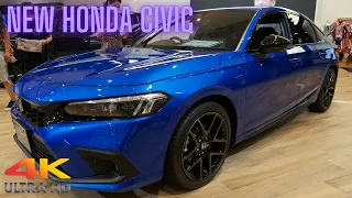 2022 HONDA CIVIC e:HEV Blue - New Honda Civic 2022 - 新型ホンダシビック e:HEV 2022年