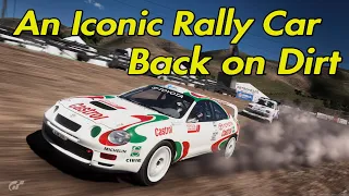 Gran Turismo 7 - 1995 Toyota Celica GT-FOUR Rally Car (ST205) PS5 Gameplay - Update 1.27 #GT7 #PS5