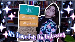 ✨MASSIVE MAY UNBOXING (Illumicrate, Afterlight & Fairyloot Special Editions) #Booktube ✨