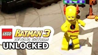 LEGO Batman 3: Beyond Gotham - How to Unlock Reverse Flash + Review