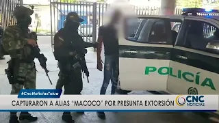 Alias "MACOCO" Responsable de las extorsiones en Buenaventura fue capturado