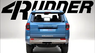 Official Teasers - 2025 Toyota 4Runner - EXTERIOR & INTERIOR Preview