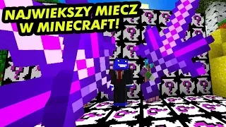 NAJWIĘKSZY MIECZ Z ENDERMAN LUCKY BLOCK EVER!