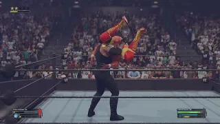 WWE 2K24 The Undertaker vs hulk hogan Casket Match