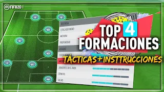 MEJORES TÁCTICAS e INSTRUCCIONES de FIFA 20!!!✅🧠(GANAR MÁS PARTIDOS)🏆