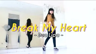 Dua Lipa - Break My Heart (MIRRORED) | Kyle Hanagami Choreography