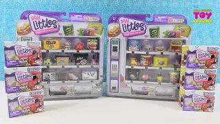 Shopkins Real Littles Vending Machine & 2 Packs Unboxing | PSToyReviews