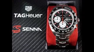 Tag Heuer F1 Senna 25th Anniversary Tribute Edition Unboxing, review, and walkthrough