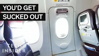 Why You Can't Open An Airplane Door Mid-Flight