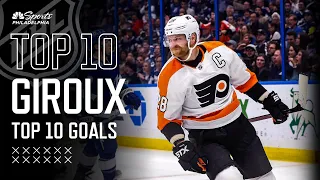 Claude Giroux Top 10 career NHL goals | Flyers Trade Giroux to Florida Panthers