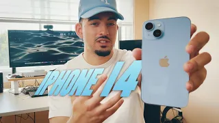 NEW! iPhone 14 Blue Unboxing & Setup! — Worth the Upgrade?