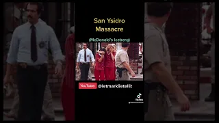 San Ysidro Massacre of 1984 (McDonald’s Iceberg) #shorts