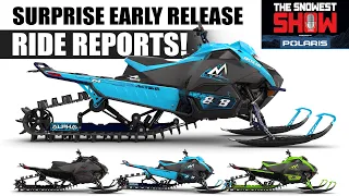 Cat's surprise early M 858 Alpha One release! Dave McClure and Todd Tupper ride feedback.