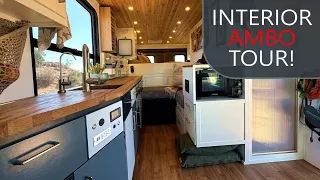 Interior Tour of Our 4x4 Ambulance Conversion: One of a Kind Layout! (EP3)