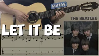 Let It Be / The Beatles (Guitar) [Notation + TAB]