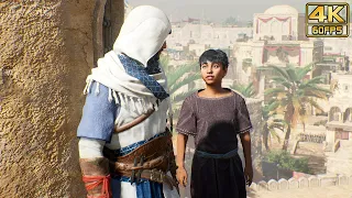Assassin's Creed MIRAGE - Basim meets young Hytham @ 4K 60ᶠᵖˢ ✔