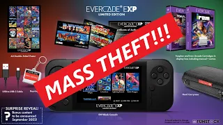 BREAKING NEWS: Evercade EXP Limited Editions Stock Stolen!!!