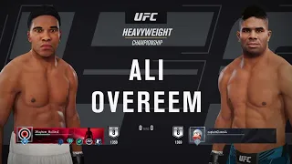 ALISTAIR OVEREEM VS MUHAMMAD ALI (ONLINE) UFC 4/CHAMPIONSHIP DEFENSE