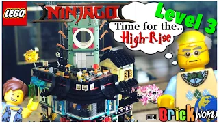 LEGO 🌎 The Ninjago City set 70620 ! 3rd LEVEL BUILD and REVIEW Based off the AWESOME NINJAGO Movie!