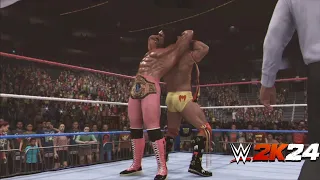 WWE 2K24 (PS5) - The Rudest Awakening - 2K Showcase Mode Part 3 - Rick Rude vs Ultimate Warrior