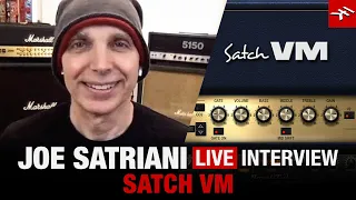 What is Joe Satriani's favorite amp? Find out! - Satch LIVE on AmpliTube Joe Satriani