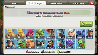 Level 11 Townhall Vs 500 Max Earthquake Spell   COC Private Server   Clash Of Cl