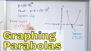 09 - Practice Graphing Parabolas - Part 1 (Vertex Form & Standard Form)