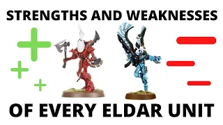 Strengths and Weaknesses of Every Craftworld Eldar Unit - Craftworlds Datasheets from Codex Aeldari