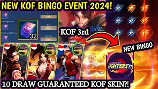 NEW KOF SKIN EVENT 2024! KOF 97 MOBILE LEGENDS RELEASED DATE (KOF PART 3) - MLBB