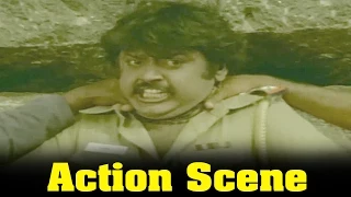 Enakku Nane Neethipathi : Vijayakanth Action Scene