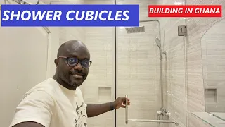 BUILDING IN GHANA | SHOWER CUBICLES