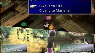 Other 3 changes of Cloud and Tifa scene between FF7 Remake & Original