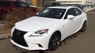 2014 Lexus IS 250 AWD Executive F Sport Package Review - Ultra White on Rioja Red