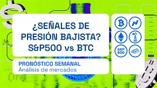 #SP500 y #Bitcoin ¿señales de presión bajista a la vista? 📈 Análisis técnico de mercados