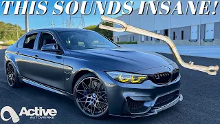 Active Autowerke Single Midpipe Install On My BMW F80 M3 - WITH SOUND CLIPS!