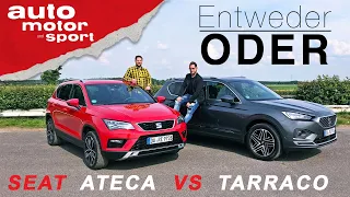 Seat Ateca vs Tarraco: Wer ist besser? - Entweder ODER | (Vergleich/Review) auto motor und sport