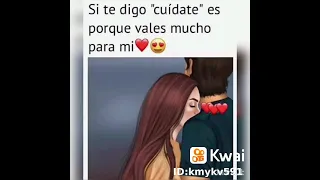 Si te digo "cuidate" es porque vales mucho para mi❤️😍