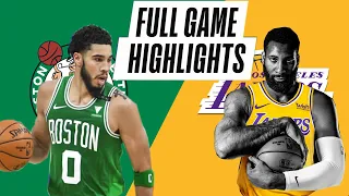 Celtics vs Lakers Full Game Highlights! April 15, 2021 NBA Season | NBA 2K21