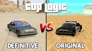 COP LOGIC - Original vs Definitive Edition (Physics and Details comparison)