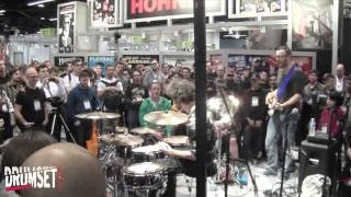 NAMM 2013   Jojo Mayer 03, drum solo