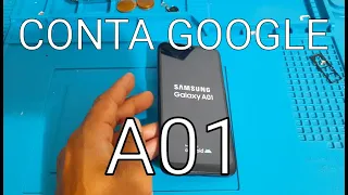 Desbloqueio conta Google Samsung A01 Android 10 método nunca visto sem chip