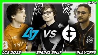 THE STRIKE (LCS 2023 CoStreams | Spring Split | Playoffs: Match 4 | CLG vs EG)