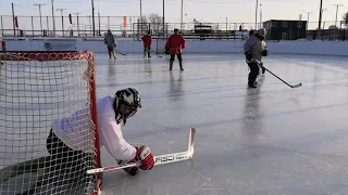 Хоккей на валенках