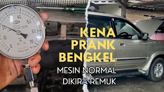 Bengkel nge prank...., pemilik panik tekanan kompresi panthernya cuma 18 bar, faktanya??