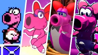 Evolution of Birdo in Super Mario Games (1988 - 2024)