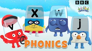 Learn to Read | Phonics for Kids | Learning Letters - J, V, W, X