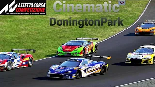 Assetto Corsa Competizione Cinematic video Onboard Lamborguini Huracan Evo GT3 - Donington Park