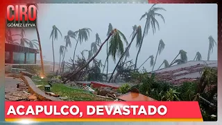 Huracán Otis devastó Acapulco; hoteles y carreteras quedaron destruidos | Ciro Gómez Leyva