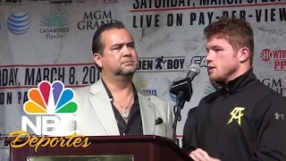 Canelo Alvarez habla tras vencer al Perro Angulo | Boxeo | NBC Deportes